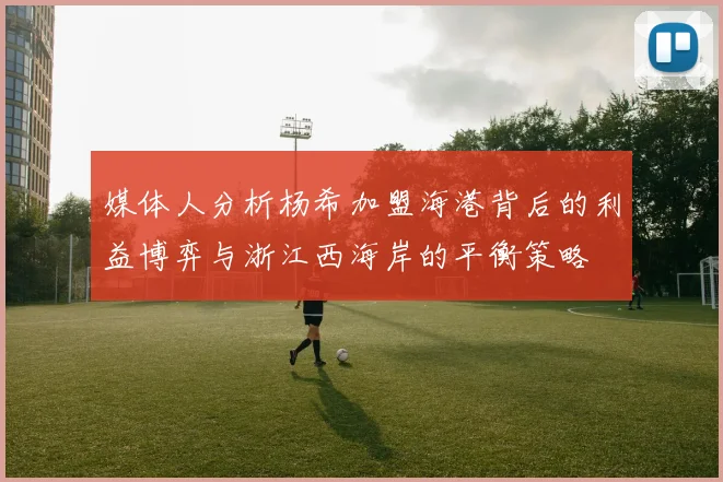 媒体人分析杨希加盟海港背后的利益博弈与浙江西海岸的平衡策略
